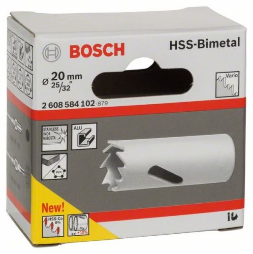 BOSCH HSS-bimetalni bušilica za standardni adapter 20 mm, 25/32" 2608584102