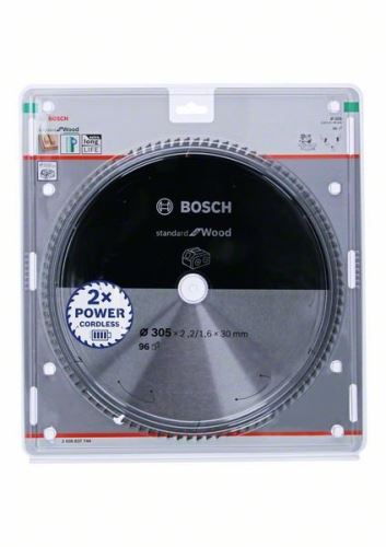 BOSCH List pile za akumulatorske pile; Standard za drvo 305x30x2,2/1,6x96T 2608837744