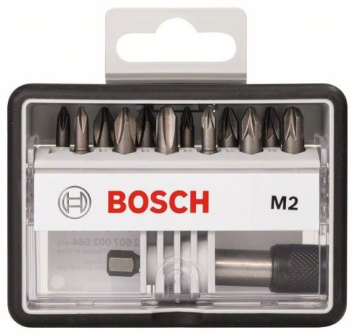 BOSCH (12+1) set bitova Robust Line, M Extra-Hart 25 mm, (12+1) set bitova 2607002564