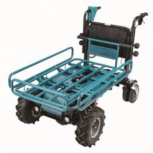 Makita Transportna kolica za baterije Li-ion LXT 2x18V, bez baterije Z DCU604Z