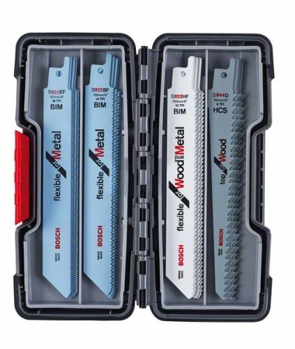 BOSCH 20-dijelni set listova za Drvo i Metal repne pile S 922 EF (5x); S 922 BF (5x); S 922 HF (5x); S 644 D (5x) 2607010902