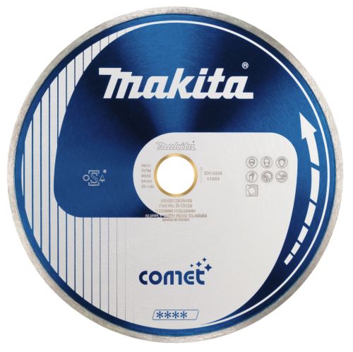 MAKITA dijamantna rezna ploča Comet 230x22,23 mm B-13138