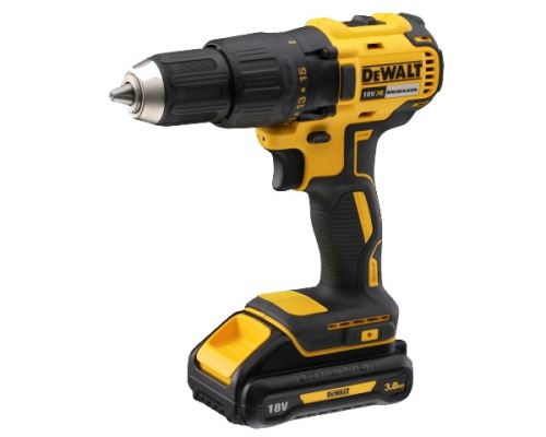 DeWalt Aku bušilica-odvijač, 18V XR Li-Ion, 65Nm, 2x3.0Ah, kofer DCD777L2T