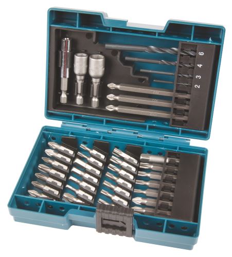 MAKITA set svrdla i svrdla 36 kom u plastičnoj kutiji B-54106