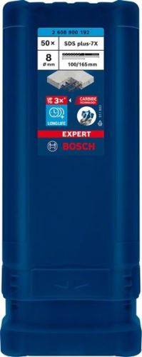 BOSCH EXPERT bušilica SDS plus-7X, 8x100x165 50 kom 2608900192