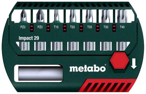 METABO Set bitova 29 mm (8 kom) za udarne ključeve 628849000