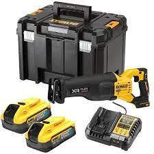 DeWalt kružna pila 18v XR FlexVolt Advantage + 2x5AH Powerstack DCS386H2T