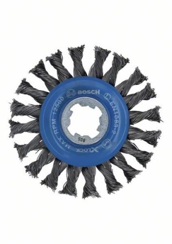 BOSCH X-LOCK Disk četka od žičane pletenice, 115, čelik 115 mm, 0,5 mm, 12 mm 2608620731