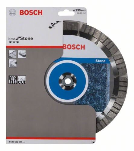 BOSCH Dijamantna rezna ploča Best for Stone 230 x 22,23 x 2,4 x 15 mm 2608602645