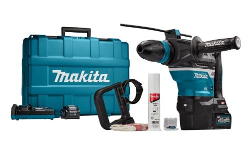 Makita Akumulatorski čekić SDS-Max s AWS Li-ion XGT 40V/4.0Ah, kofer HR005GM202