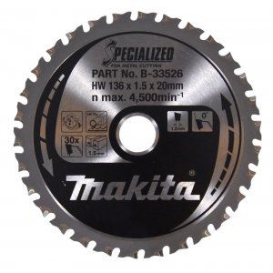 MAKITA list pile čelik SPECIALIZED 136x1,5x20 mm 30 zuba B-33526