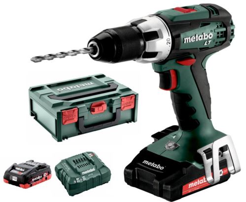 Aku bušilica METABO BS 18 LT Compact 2x2,0 Ah /1-13mm/ 602102530