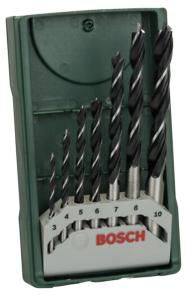 BOSCH 7-dijelni set mini bušilica za drvo X-Line 2607019580