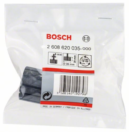 BOSCH stezne drške za brusne prstenove; 19 100 max/min, 6/30/20 mm 2608620035