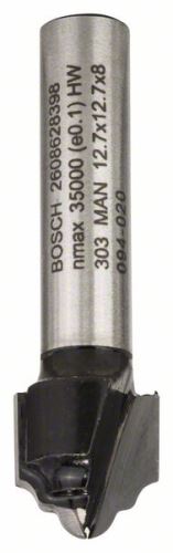 BOSCH Rezač profila H 8 mm, R1 2,4 mm, D 12,7 mm, L 12,4 mm, G 46 mm 2608628398